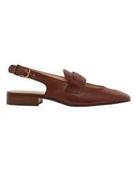 TOD'S Slingback Mokassins Brown