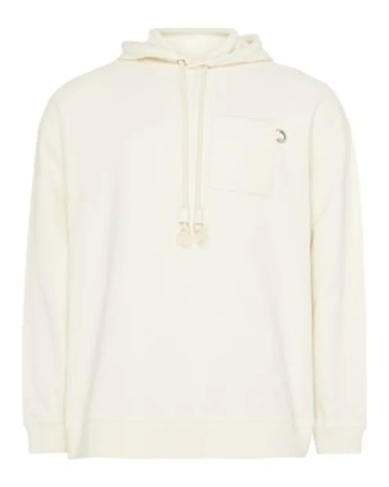 Loewe Kapuzensweatshirt Patch Anagram White