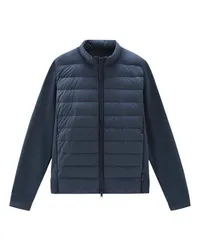 Woolrich Hybrid-Bomberjacke Blue