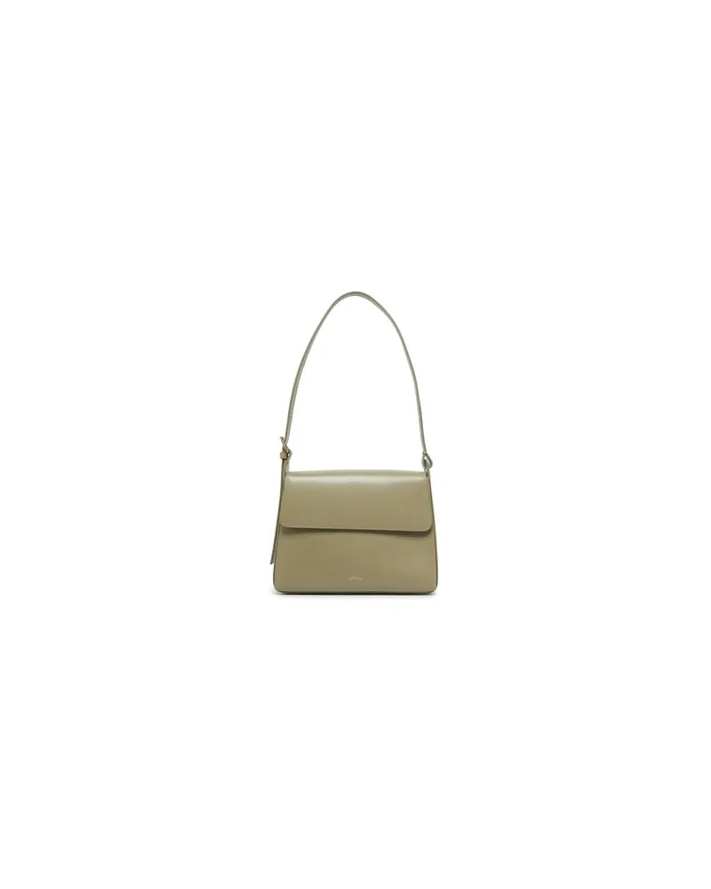 A.P.C. Schultertasche Virginie Green