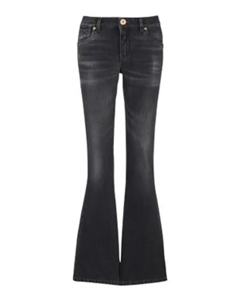 Balmain Jeans Bootcup Western Black