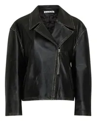 Acne Studios Lederjacke Black