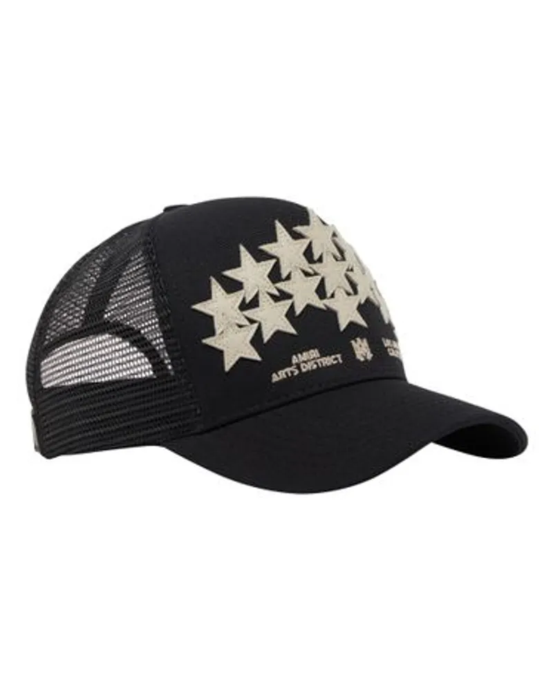 Amiri Trucker-Cap Star Black