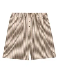 Claudie Pierlot Shorts mit-Design Brown