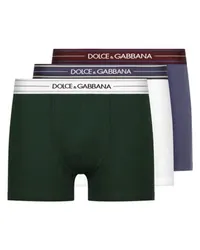 Dolce & Gabbana 3er-Pack Boxershorts Regular Fit Multicolor