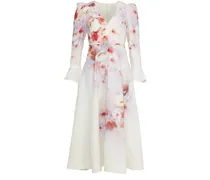 Crush Midikleid mit gerüschten Ärmeln