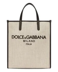 Dolce & Gabbana Kleine Tote Bag Beige