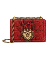 Dolce & Gabbana Schultertasche Devotion Medium Red