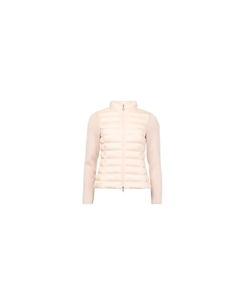 Moncler Bi-material jacket Pink
