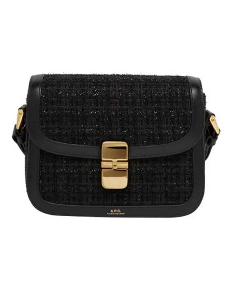 A.P.C. Grace Kleine Tasche Black