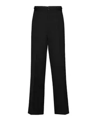 Maison Margiela Cavalry twill wool pants Black