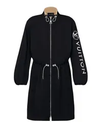 Louis Vuitton Sportiver lang geschnittener Parka Black