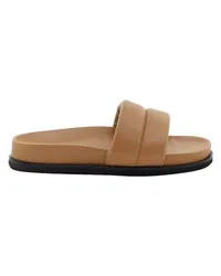 Closed Slipper-Sandalen Brown