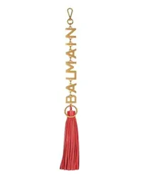 Balmain Pompon-Charm Balmain Red