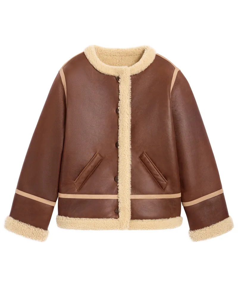 Celine Jacke aus lammfell 