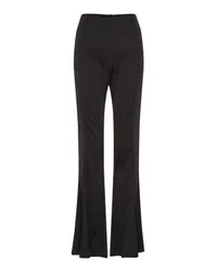 Acne Studios Hose mit hoher Taille Black