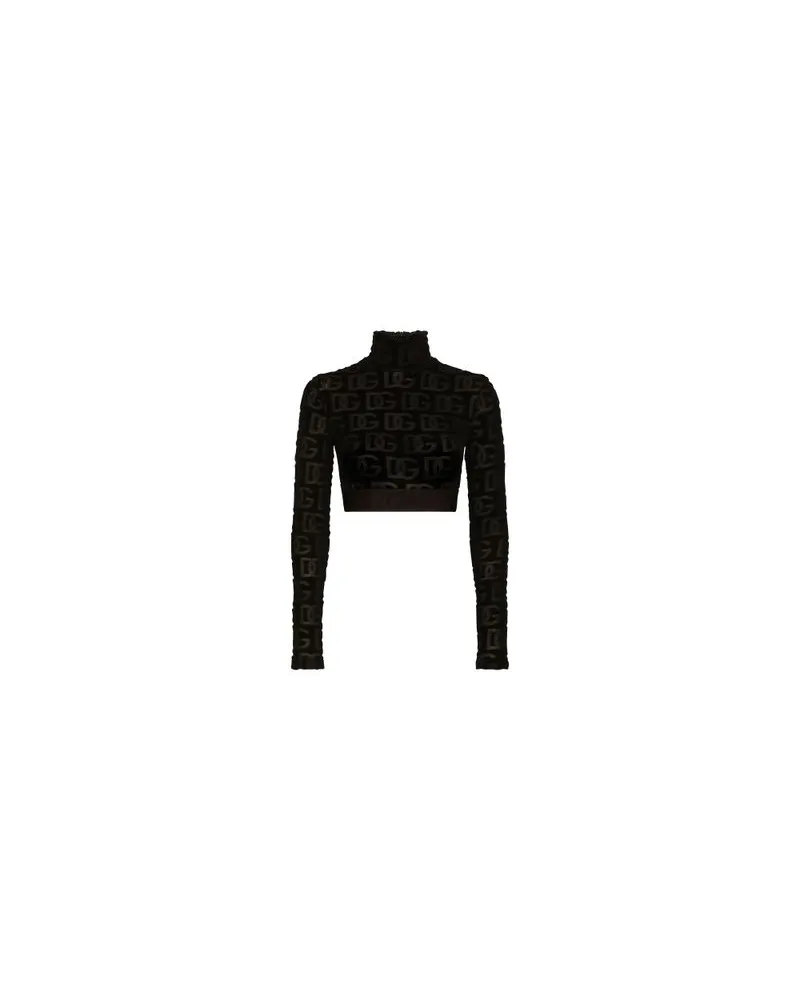 Dolce & Gabbana Langarm-Top Black