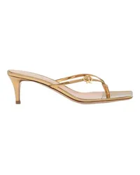 Gianvito Rossi Sandalen Ribbon Thong 55 Gold