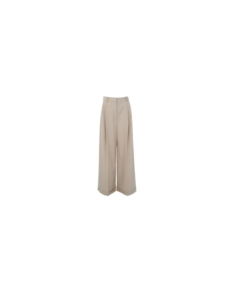 Loewe Hose mit weitem Bein Beige