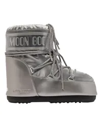 Moon Boot Stiefel Icon Low Glance Silver