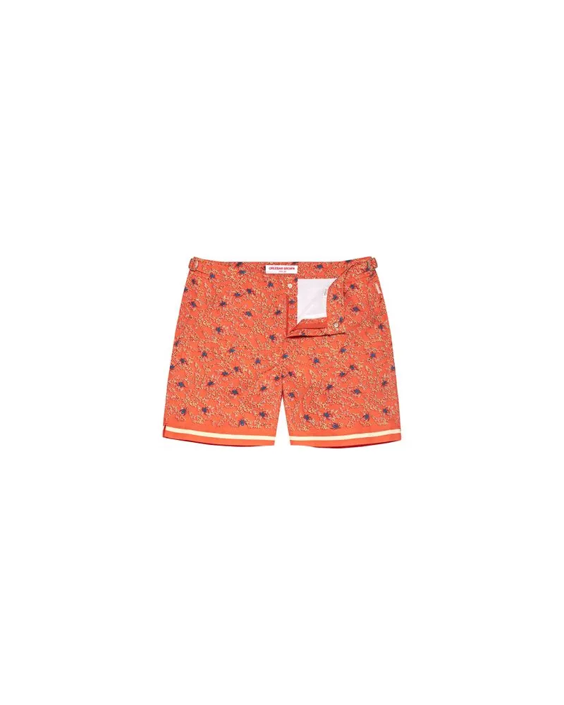 Orlebar Brown Badeshorts Bulldog Wonder Full Orange