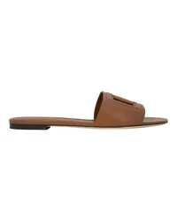 Dolce & Gabbana Sliders Brown