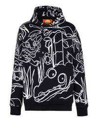 Balmain Disney X Balmain: König der Löwen - Hoodie mit Enfant Précoce-Druckmotiv Black