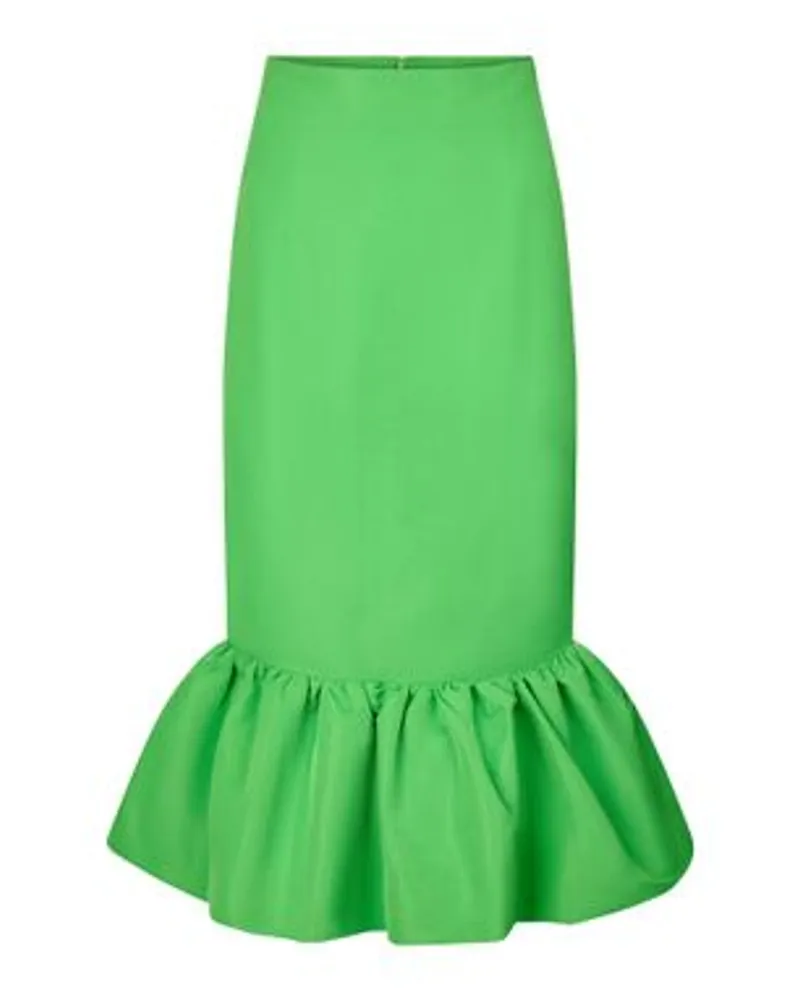 Nina Ricci Peplum-Rock Green