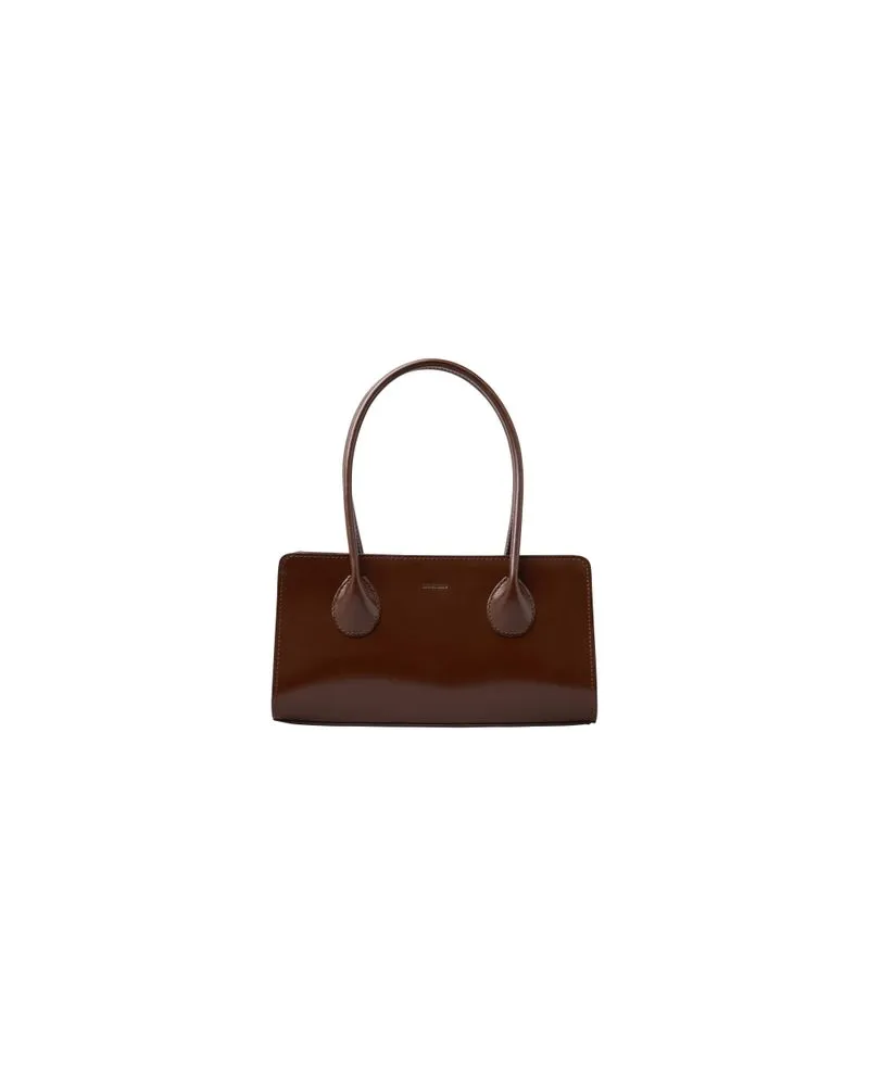 Max Mara Langer Mantel Armonia Brown