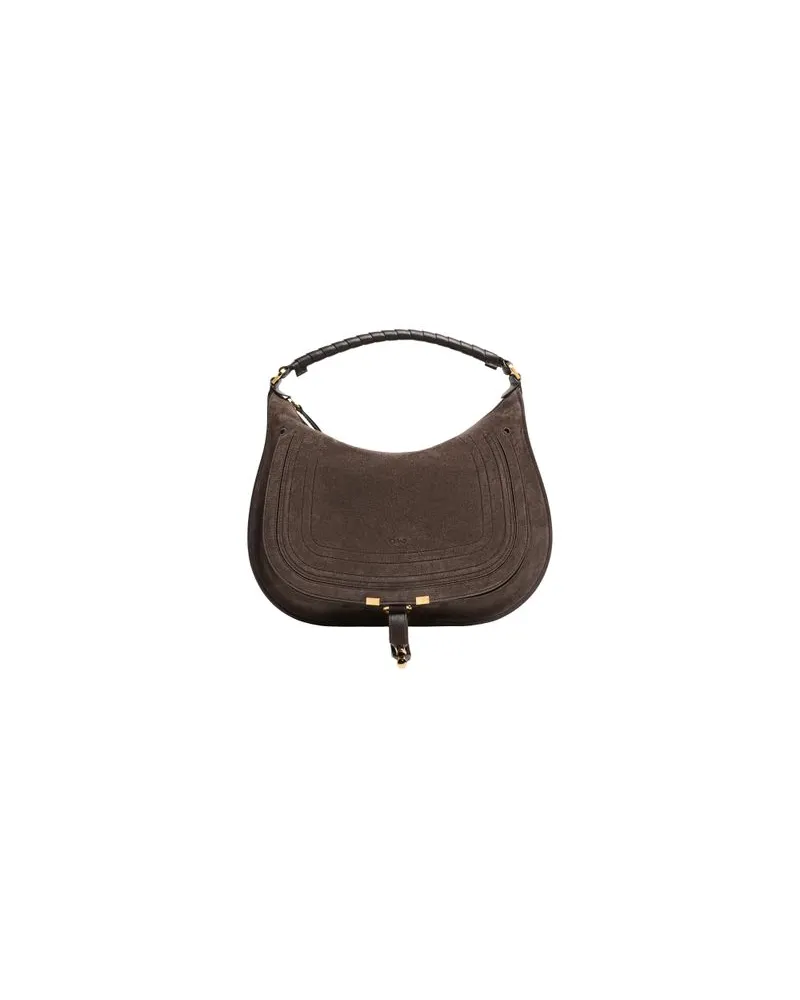 Max Mara Langer Mantel Armonia Brown