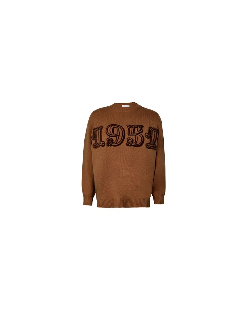 Max Mara Langer Mantel Armonia Brown