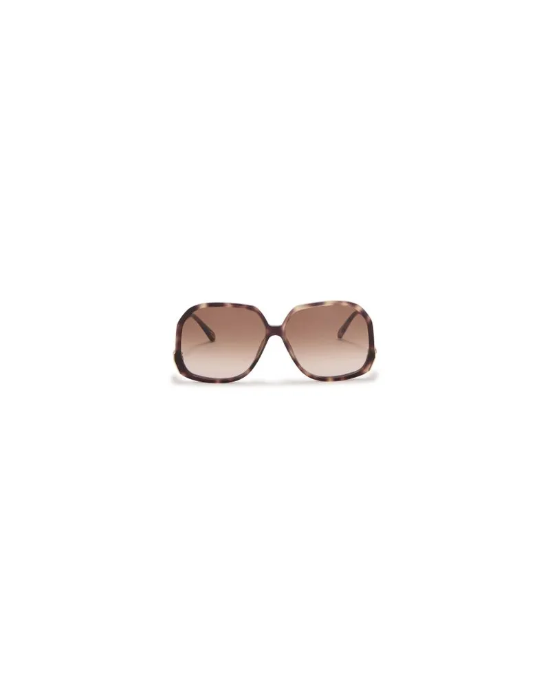 Max Mara Langer Mantel Armonia Brown