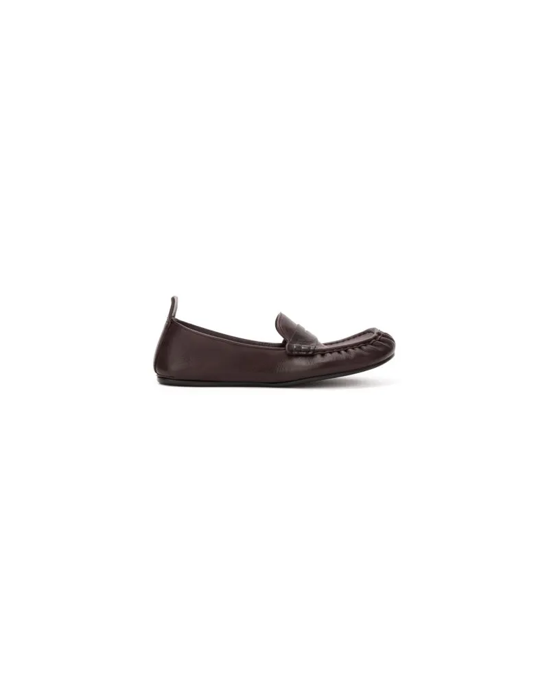 Max Mara Langer Mantel Armonia Brown