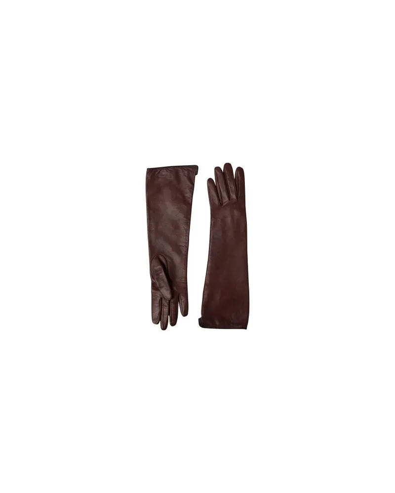 Max Mara Langer Mantel Armonia Brown