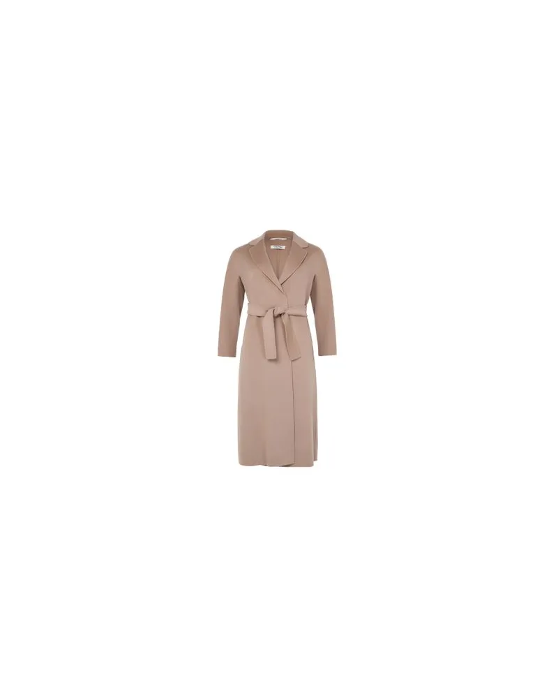 Max Mara Langer Mantel Armonia Brown