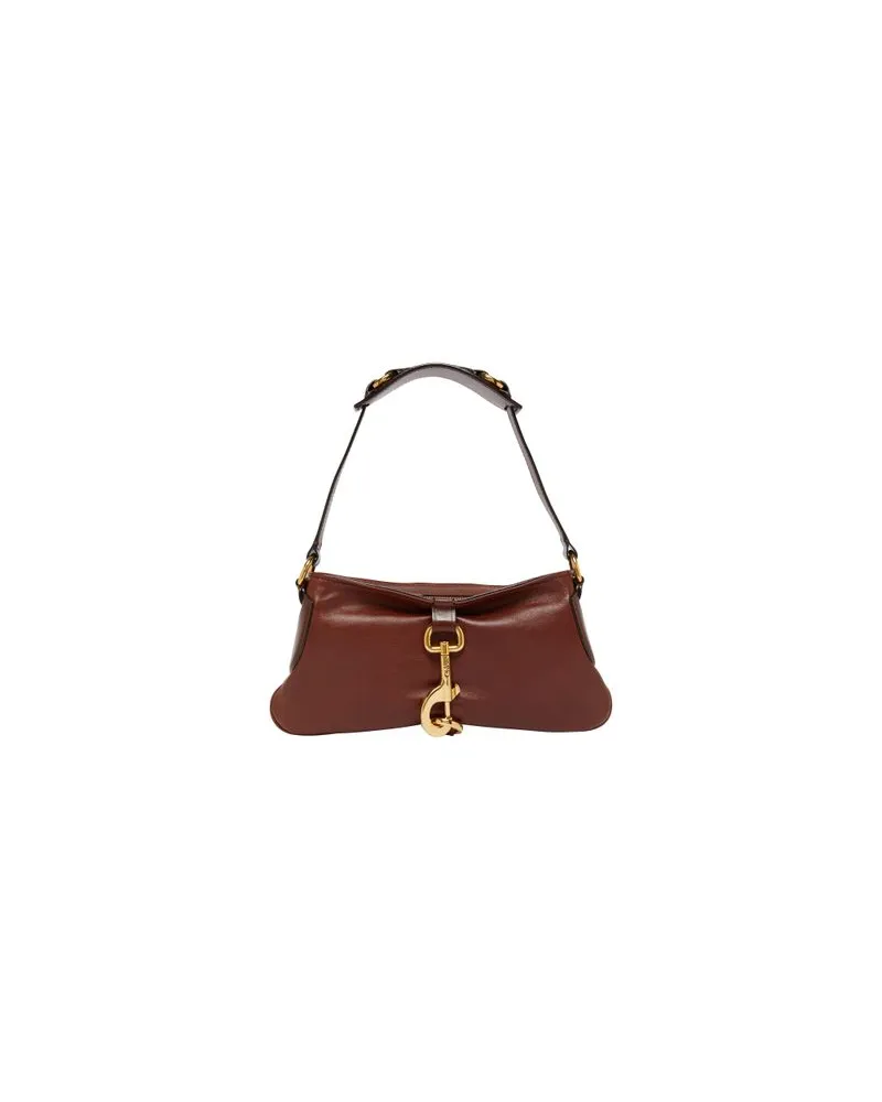 Max Mara Langer Mantel Armonia Brown