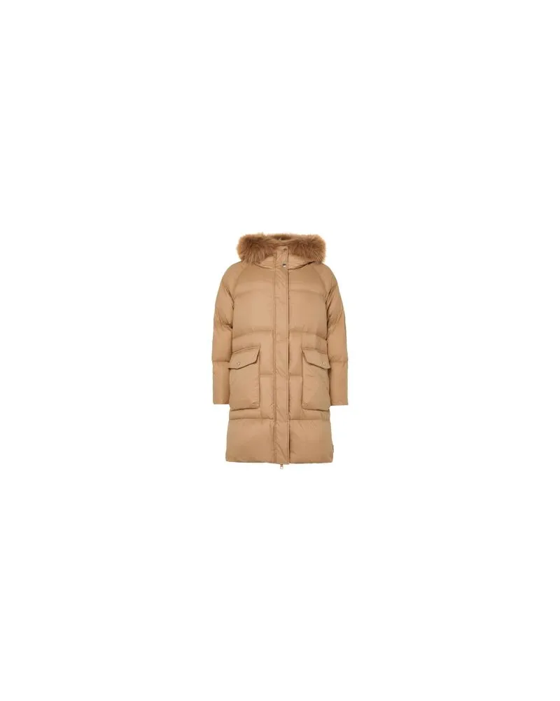 Max Mara Ludmilla long coat Brown