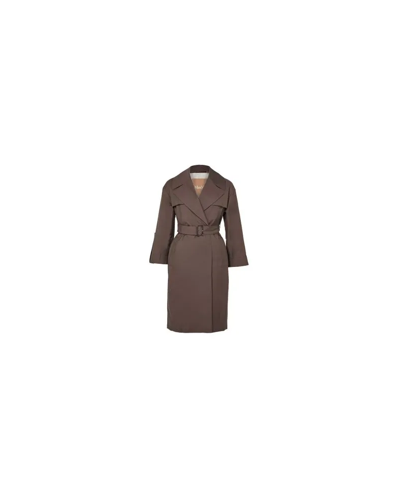 Max Mara Ludmilla long coat Brown