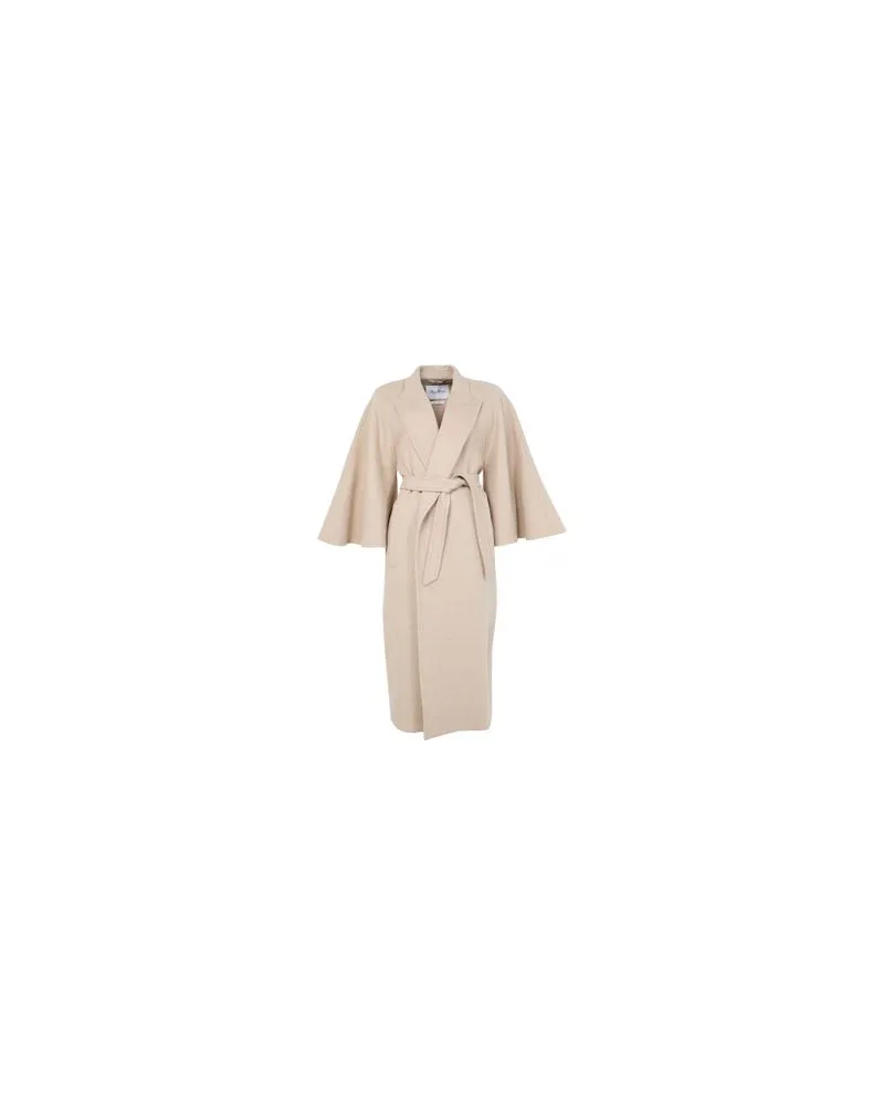 Max Mara Langer Mantel Armonia Brown