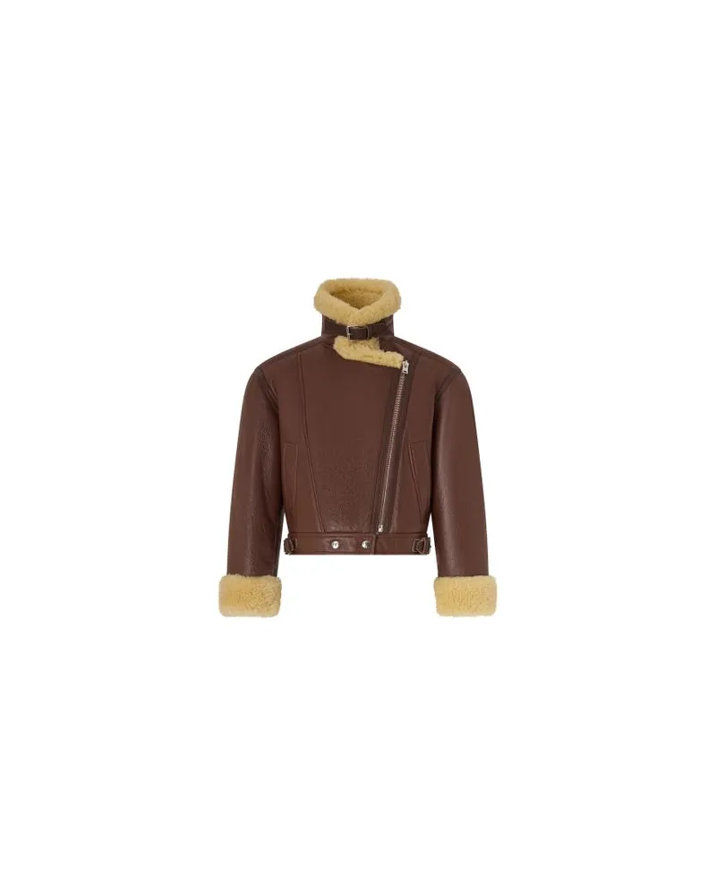 Max Mara Langer Mantel Armonia Brown