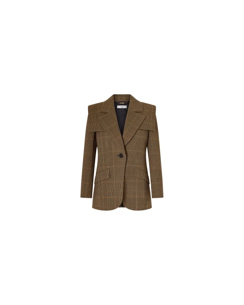 Max Mara Langer Mantel Armonia Brown