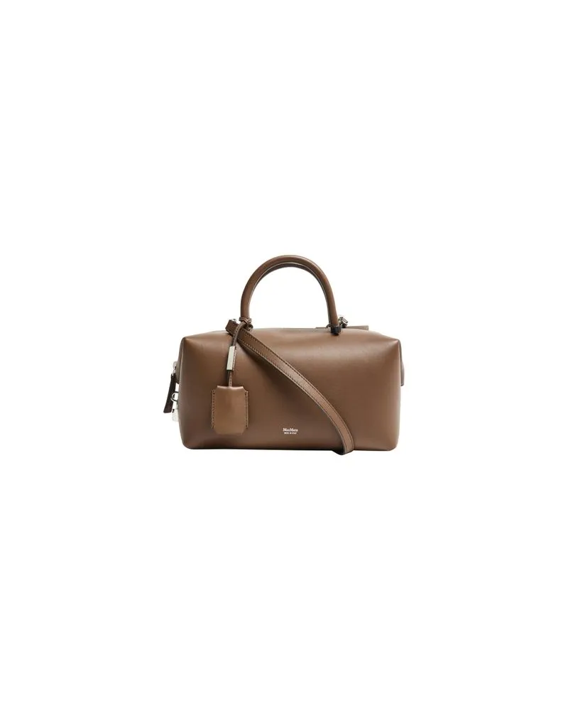 Max Mara Langer Mantel Armonia Brown
