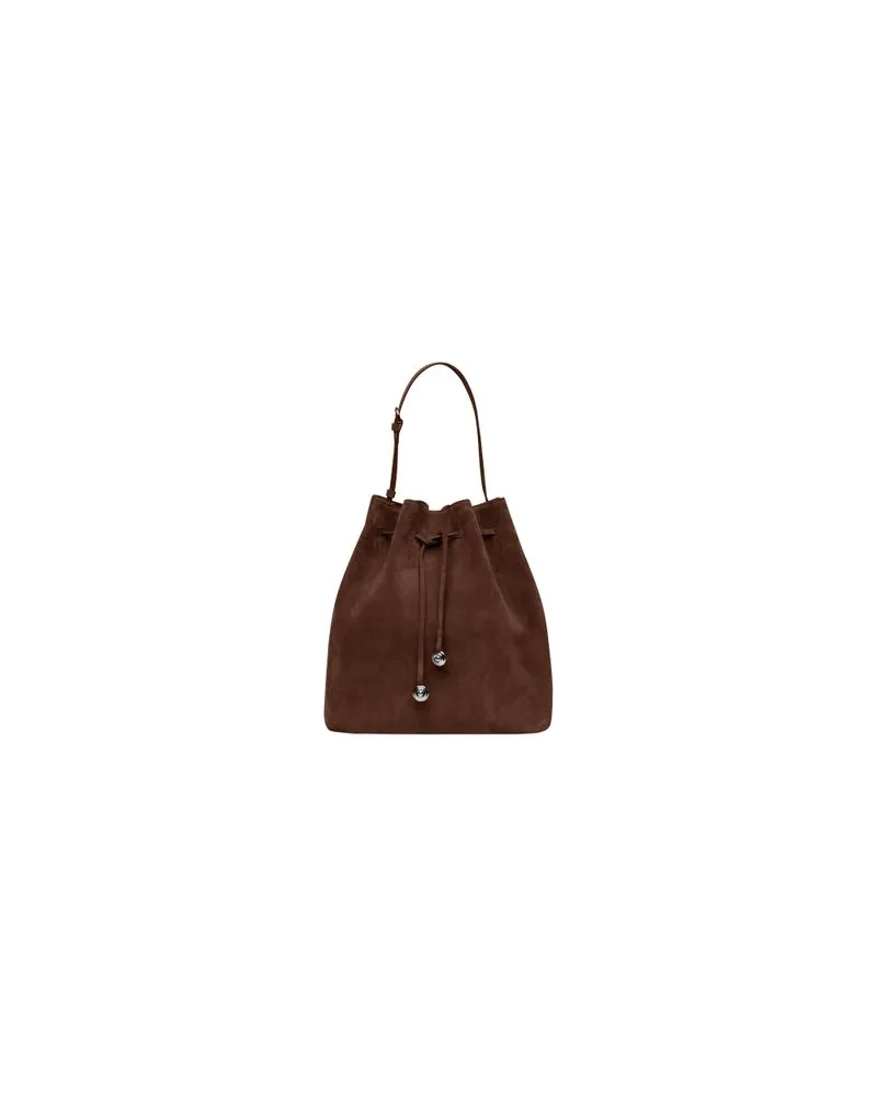 Max Mara Langer Mantel Armonia Brown