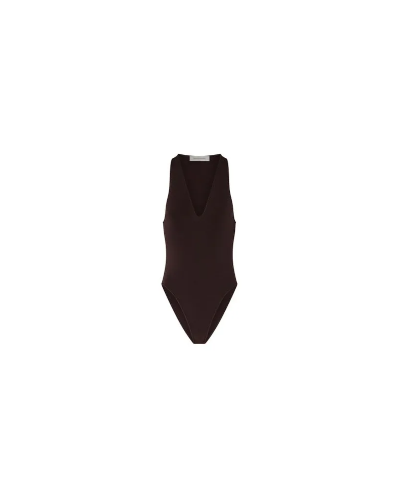 Max Mara Langer Mantel Armonia Brown