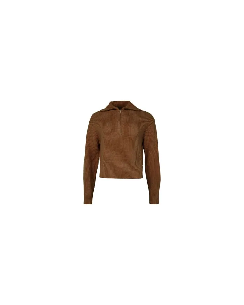 Max Mara Langer Mantel Armonia Brown