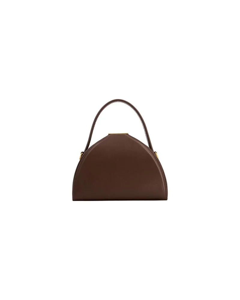 Max Mara Langer Mantel Armonia Brown