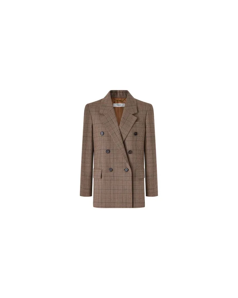 Max Mara Langer Mantel Armonia Brown