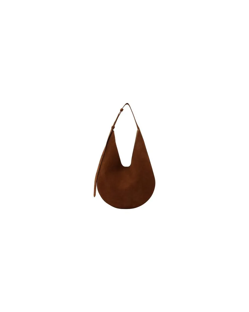 Max Mara Langer Mantel Armonia Brown