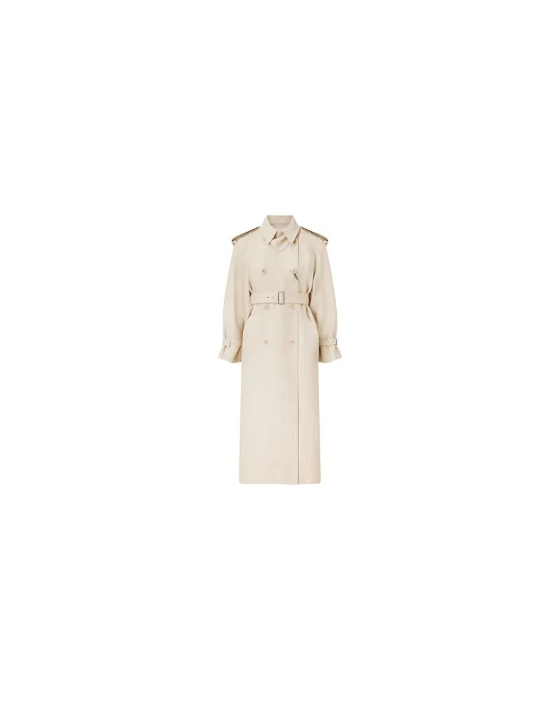 Max Mara Langer Mantel Armonia Brown