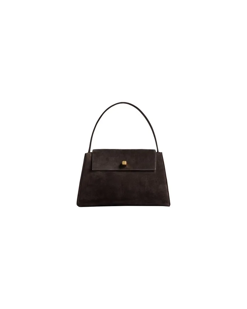 Max Mara Langer Mantel Armonia Brown